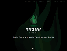Tablet Screenshot of forestbear.net